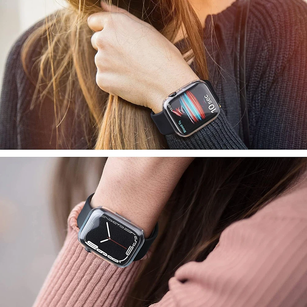  ġ ̽, ũ ȣ Ʈ HD  TPU    ȣ Ŀ, 44mm, 45mm, 40mm, 41mm