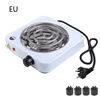 Portable Electric Iron for Burner Single Stove Mini Hotplate Adjustable Temperature Home Kitchen Cook Coffee Hea 2