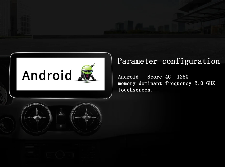 Factory Price Android AUTO Carplay For Mercedes Benz 13 14 15 GLK X204 Navi Car