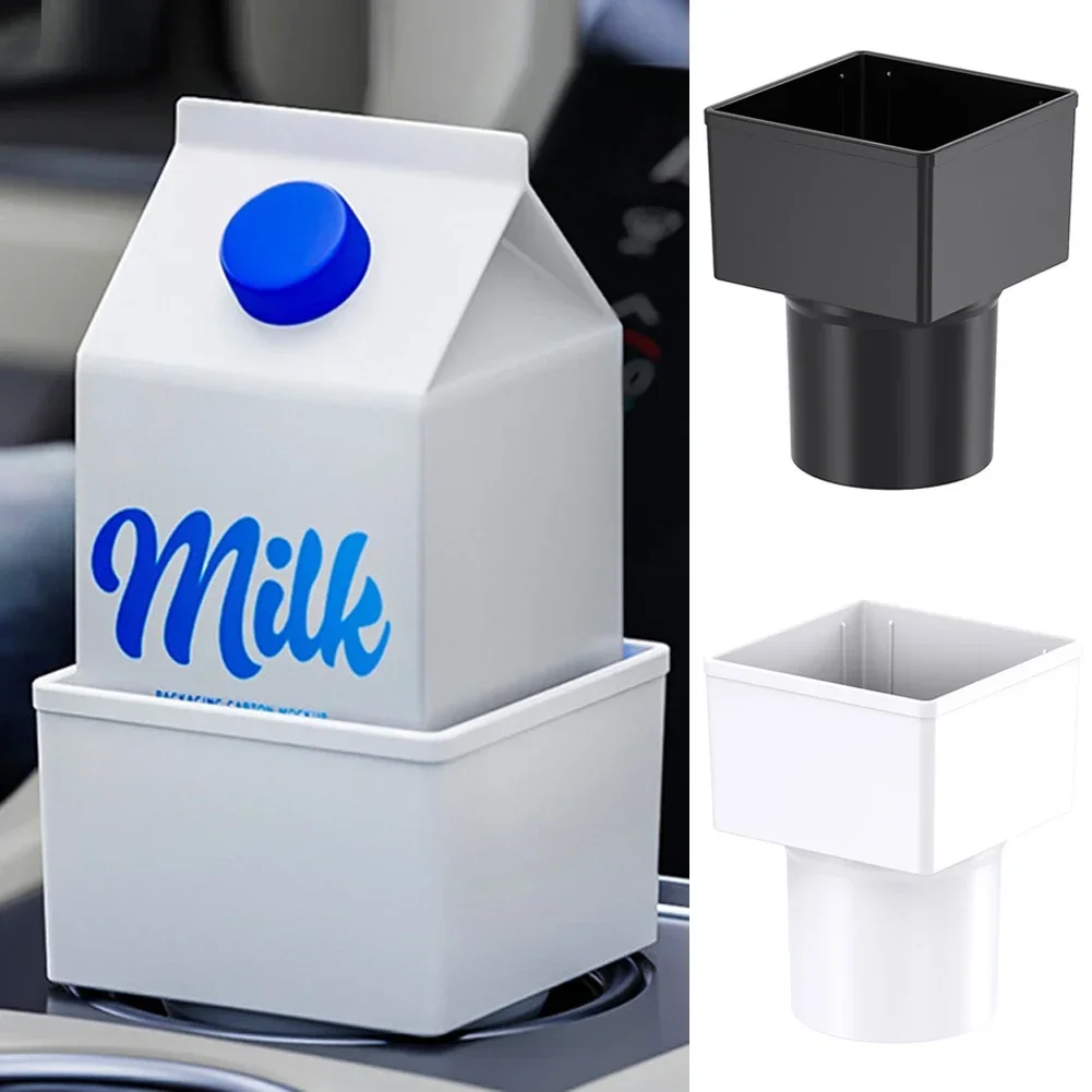 Scatola portaoggetti per controllo centrale auto Contenitore quadrato in plastica PP Portabicchieri Tasca per console Organizzatore tascabile Portabicchieri per raccoglitore di monete - immagine 3