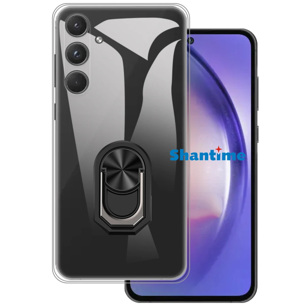 Supporto Per Anello Antiurto Di Lusso Per Samsung Galaxy A55 5G Custodia Morbida In Silicone Tpu Custodia Protettiva Per Samsung Galaxy A55 5G