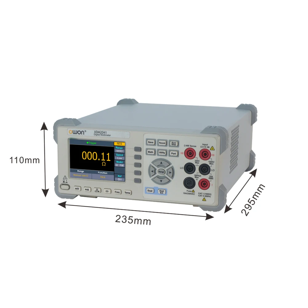 XDM2041 Digital Multimeter With 4 inch LCD Supports Dual Row Display and Chart M