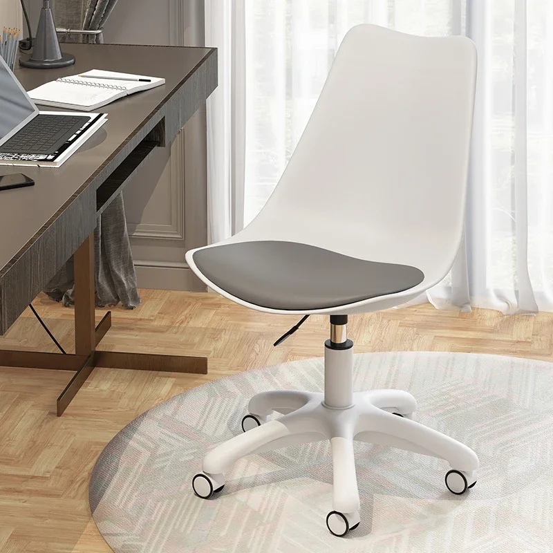 

Роскошное дизайнерское офисное кресло с подъемником, поворотное, Скандинавская Роскошная Подушка, офисное кресло, игровые колеса, серебристая игровая офисная мебель