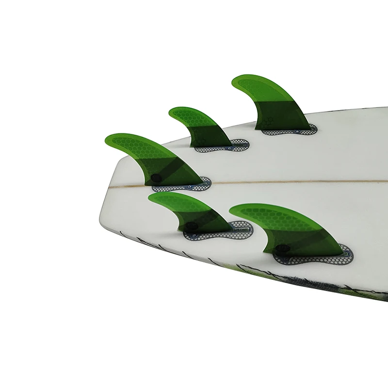 Surfboard Fins L+GL Quad 5 fin Double Tab II Stabilizer Centre Tri Fins Thruster+Twin Fins Side Fins Surfing Aceessories