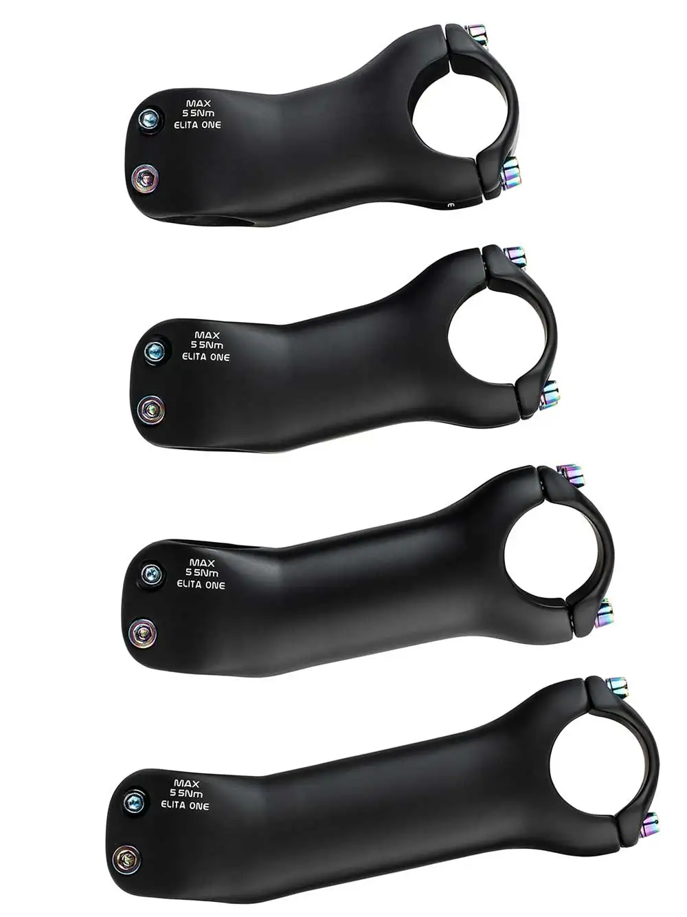 Elitaone Carbon MTB Fahrradvorbau 6/17 Grad Rennrad-Vorbauten Positiv/Negativ Geeignet für Carbon-Lenker – Detail 10