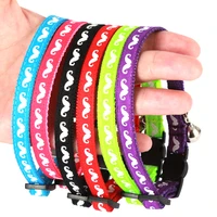 Glow at Night Claws Cat Collar Pet Collars Noctilucence Cats Necklace Reflective Material Adjustable Collar Pet Accessories 2