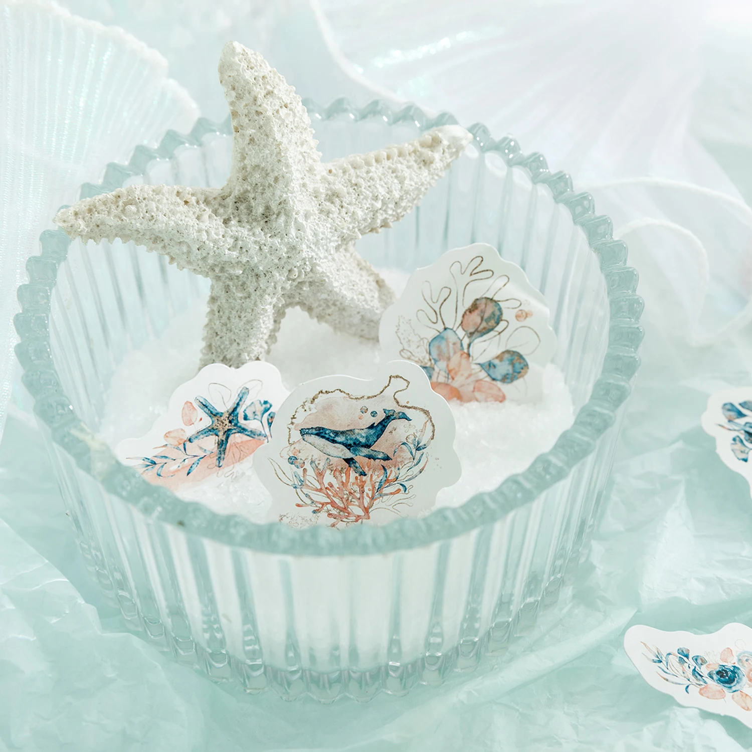 Рисунок 4 - Тихая наклейка с изображением цветов