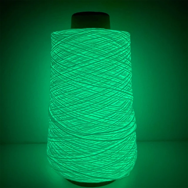Luminous Line Yarn Glow In The Dark Embroidery Thread for Sewing Knitting  DIY
