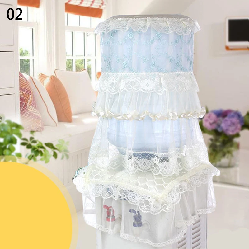 Lace Embroidered Printed Water Dispenser Cover Cloth Home Drinking Fountain Machine Decor Dust Protector Cover Bucket Covers