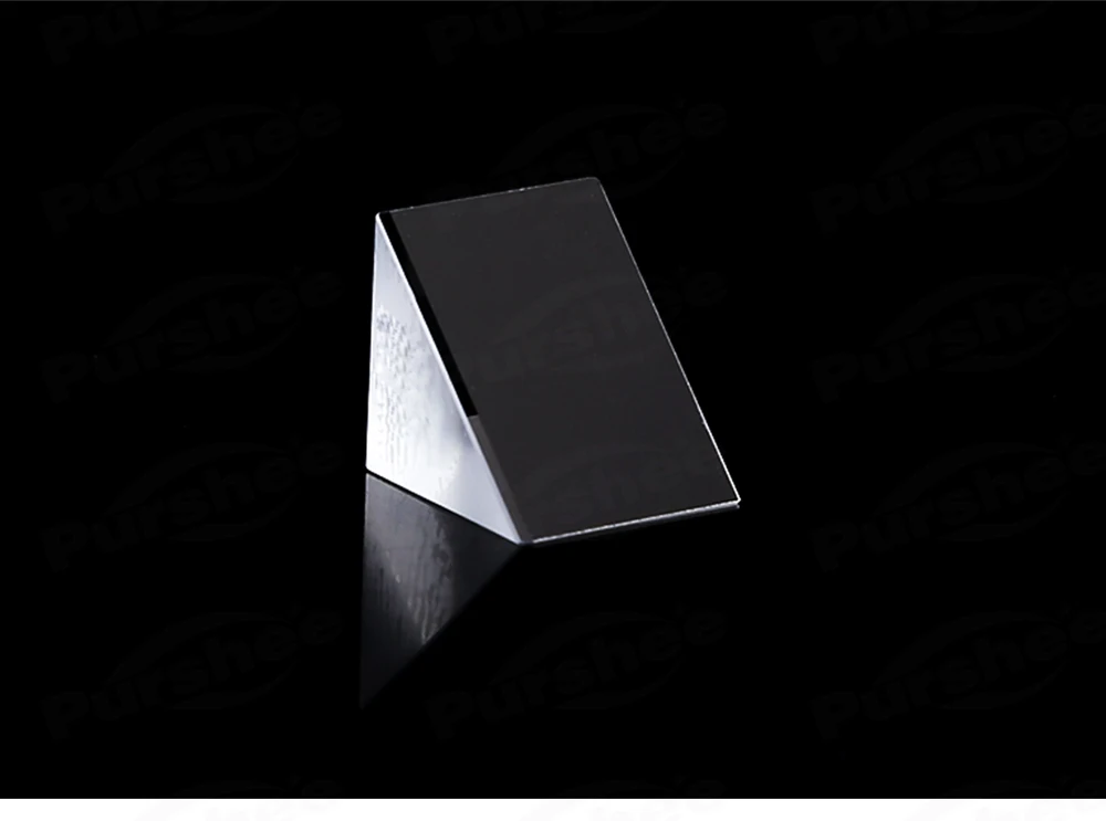 Optische glas dreieckiges prisma mit reflektieren film 5x5x5mm – Detail 6