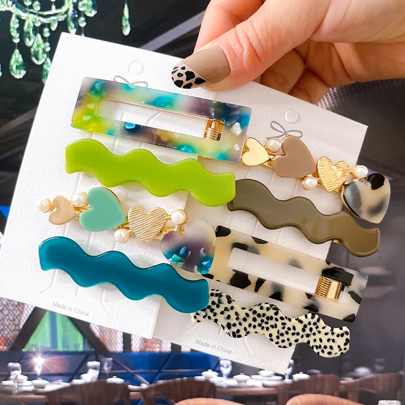Hair Accessory Hair Clips 2/3pcs Set For Women Fashion Jewelry Girls Daily Styling