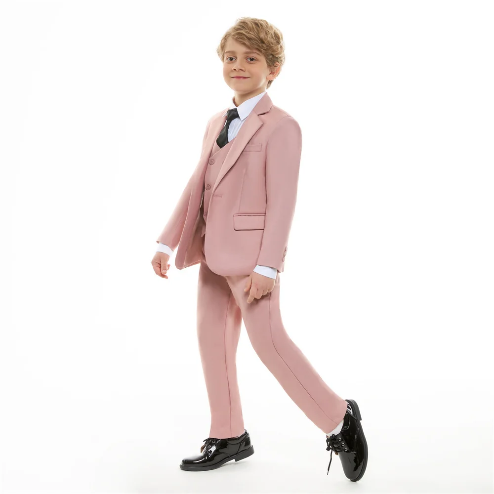 Ensemble blazer et pantalon avec nœud papillon pour enfants