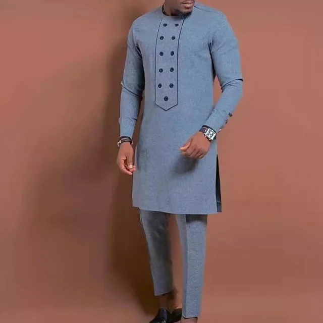 Kelechi Long Sleeve Button Outfit - Image 2