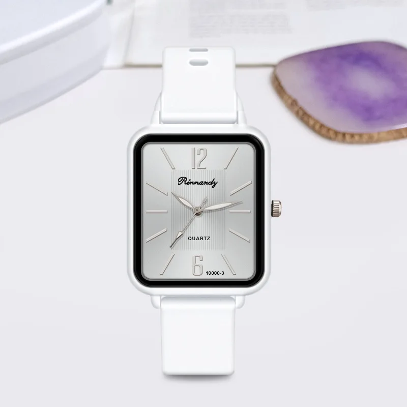 Women's Watch Silicone Strap Wristwatch Women Quartz Watches Clock Ladies Watch Gift Reloj Mujer Montre Femme 5