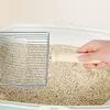Cat Litter Shovel Stainless Steel Sand Scoop for Cats Toilet Cleaning Tools Metal Wooden Handle Cat Litter Scoop Pet Supplies 4