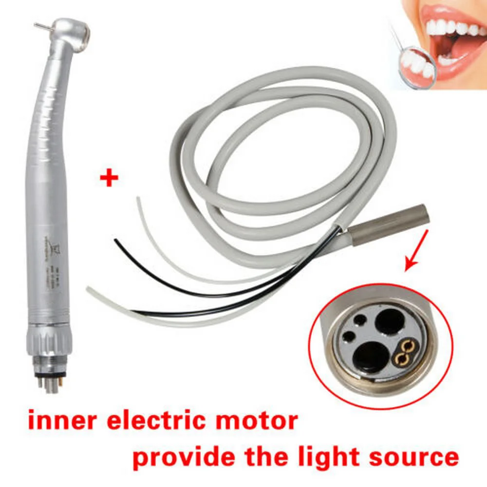 

Dental Handpiece Air Tube Inner Electric Motor/ Fiber Optic Handpiece 6-Pin YD6 With 6 Hole Puick Coupler