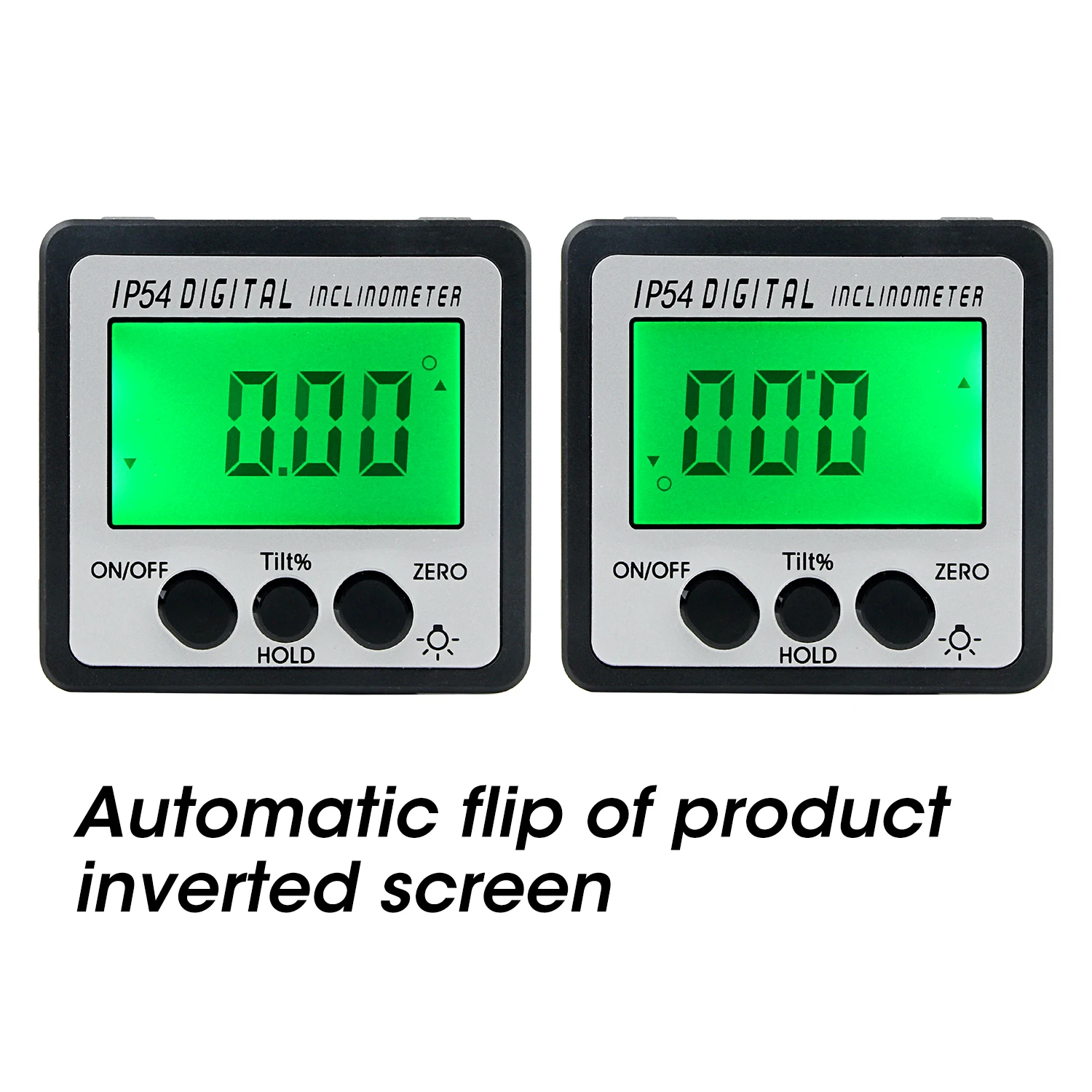 DZYTEK Digital Angle Finder Protractor Mini Handheld Angle Gauge Woodworking Measuring Tool Cube Inclinometer