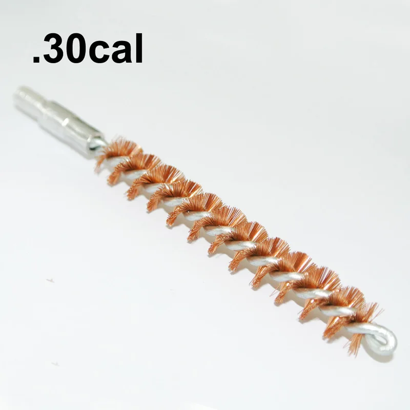 그린 월드 3 개/몫 .204cal-9mm .40cal .45cal 청동 보어 브러시, 청소 브러시, 총 청소 브러시