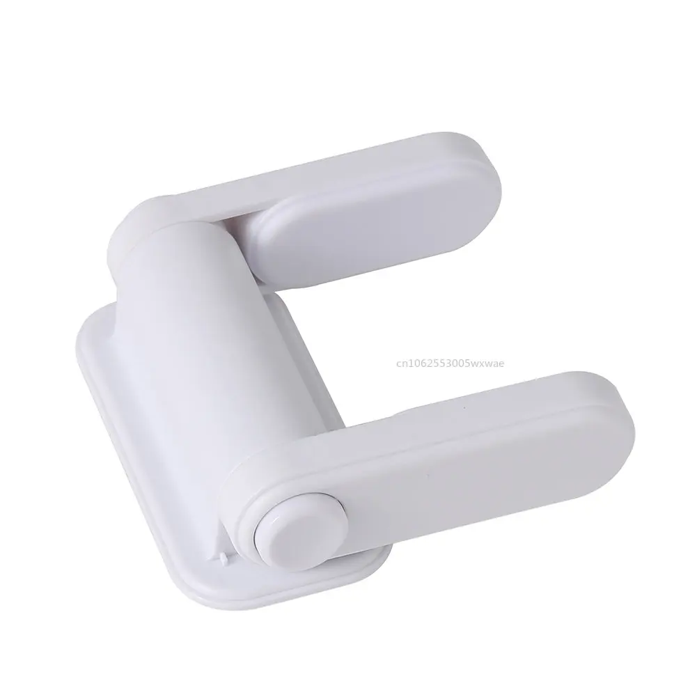 Universal Door Lever Lock Child Baby Safety Lock Rotation Proof Adhesive Security Latch Multi-functional door lock