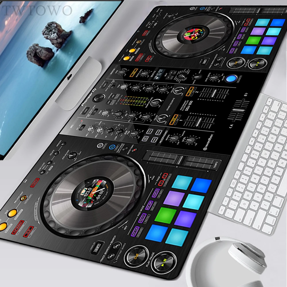 Grande Bancada Personalizada Mouse Pad Rádio Controlador dj Grande Teclado Laptop Macio Anti-slip Desktop