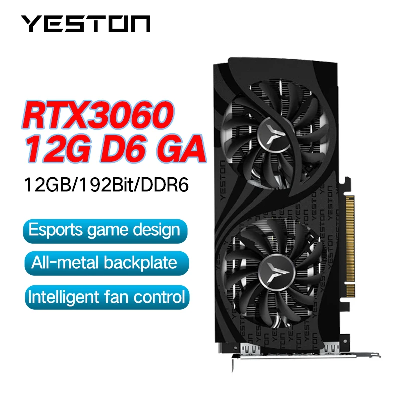 yeston rtx3060ti グラフィックボード Amazon.com: Yeston RTX 3060 12GB GDDR6 LHR Graphics Cards