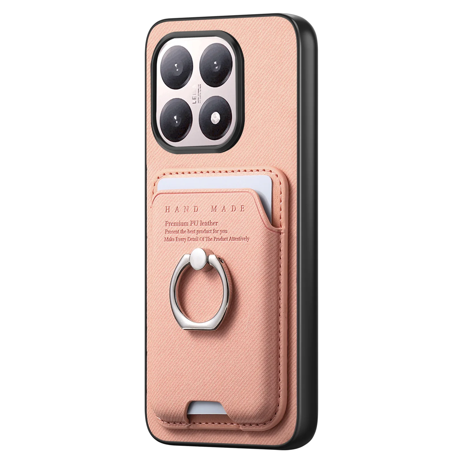 Premium 2-in-1 Detachable Leather Wallet Phone Case with Card Holder