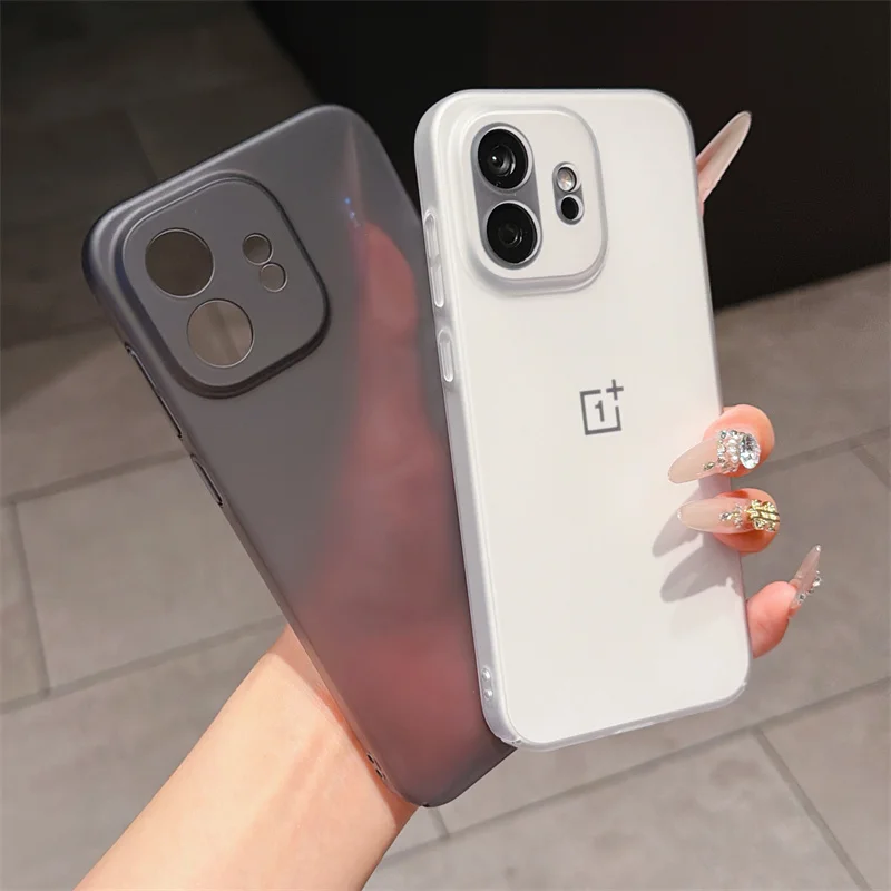 Matte Transparent Magnetic Phone Case Cover