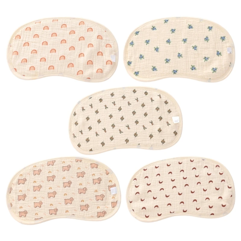 

Подушка Дышащая впитывающая пот стеганая 8-слойная хлопковая наволочка