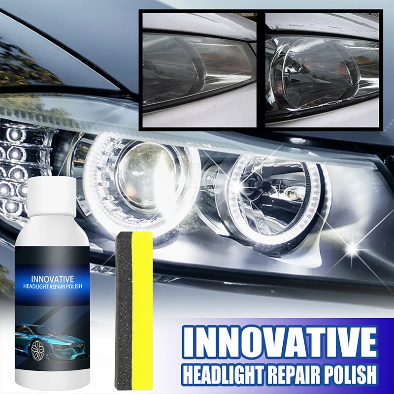 Car Headlight Repair Polish Liquid Car Light Repair Agent Refurbished