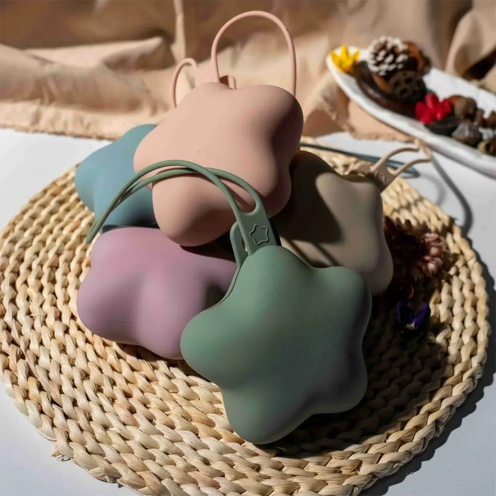 1PC Baby Pacifier Holder Bag Food Grade Silicone Infant Portable Soother Container Box Nipple Storage Box Cases Accessories