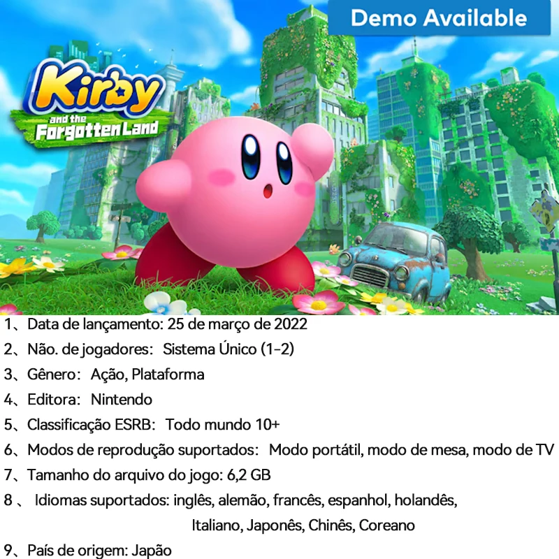 Kirby and the Forgotten Land é o jogo mais vendido de toda a série