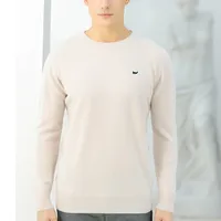 Cashmere Sweater O-neck Pullovers Men's Loose Oversized M-5XL Knitted Bottom Shirt Autumn Winter New Korean Casual Warm Top 2