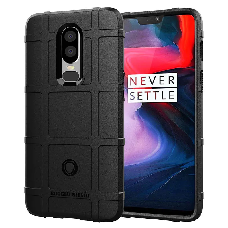 

For Oneplus 6 A6000 A6003 Case Silicone Bumper Rugged Shield Shockproof Soft TPU Back Cover Phone Case for One Plus 6 Oneplus6