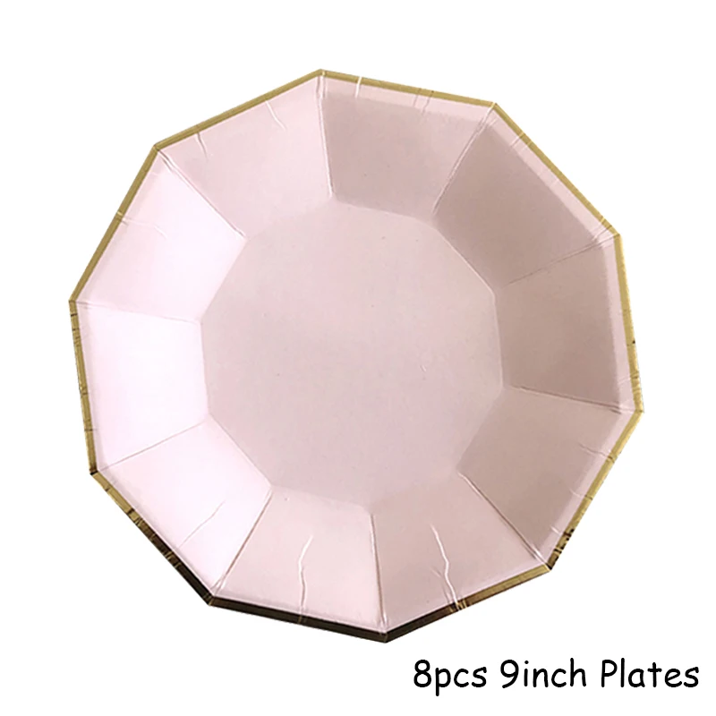 8pcs 9inch Decagon