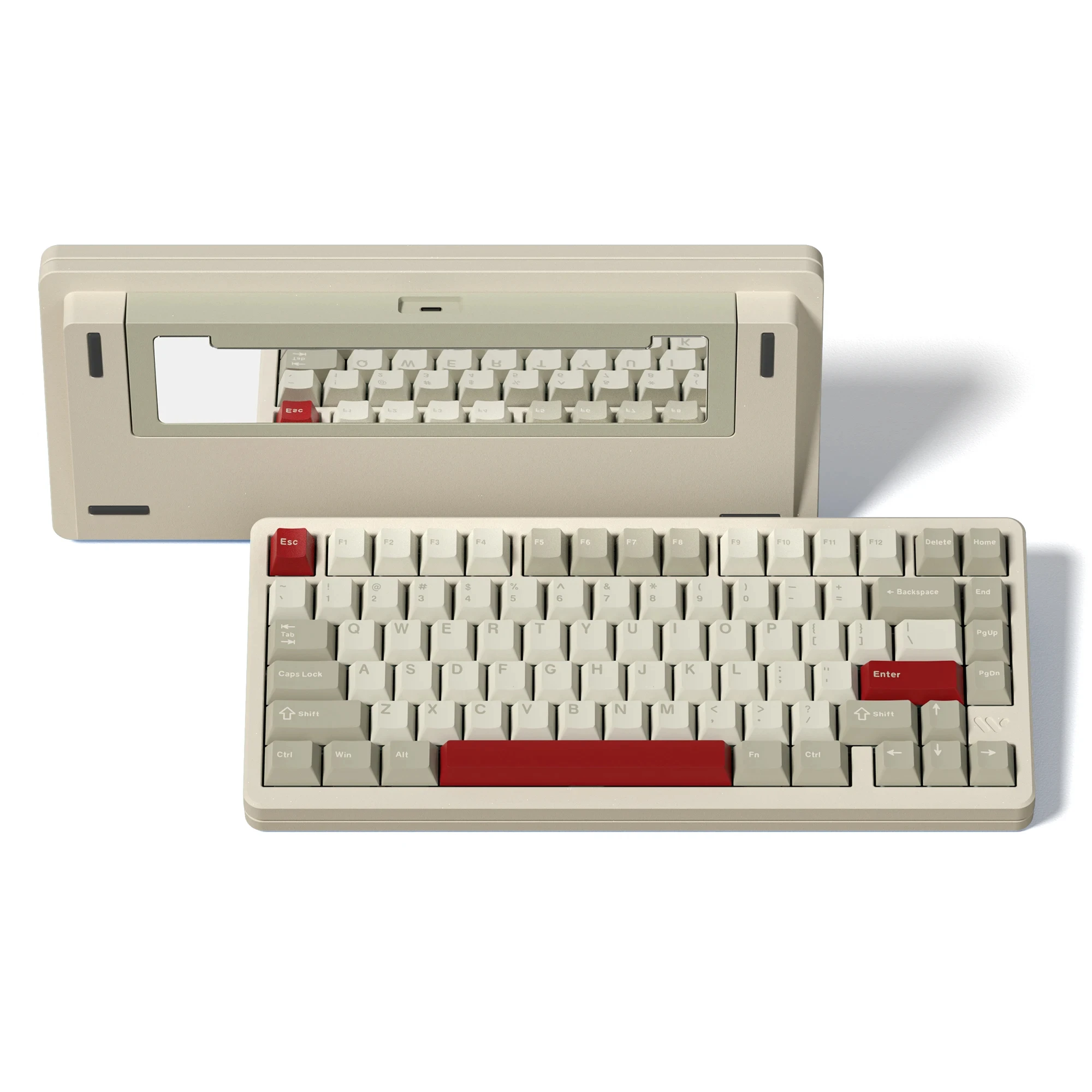 Womier SK75 75% トライモードアルミ合金シェルブルーホットスワップ