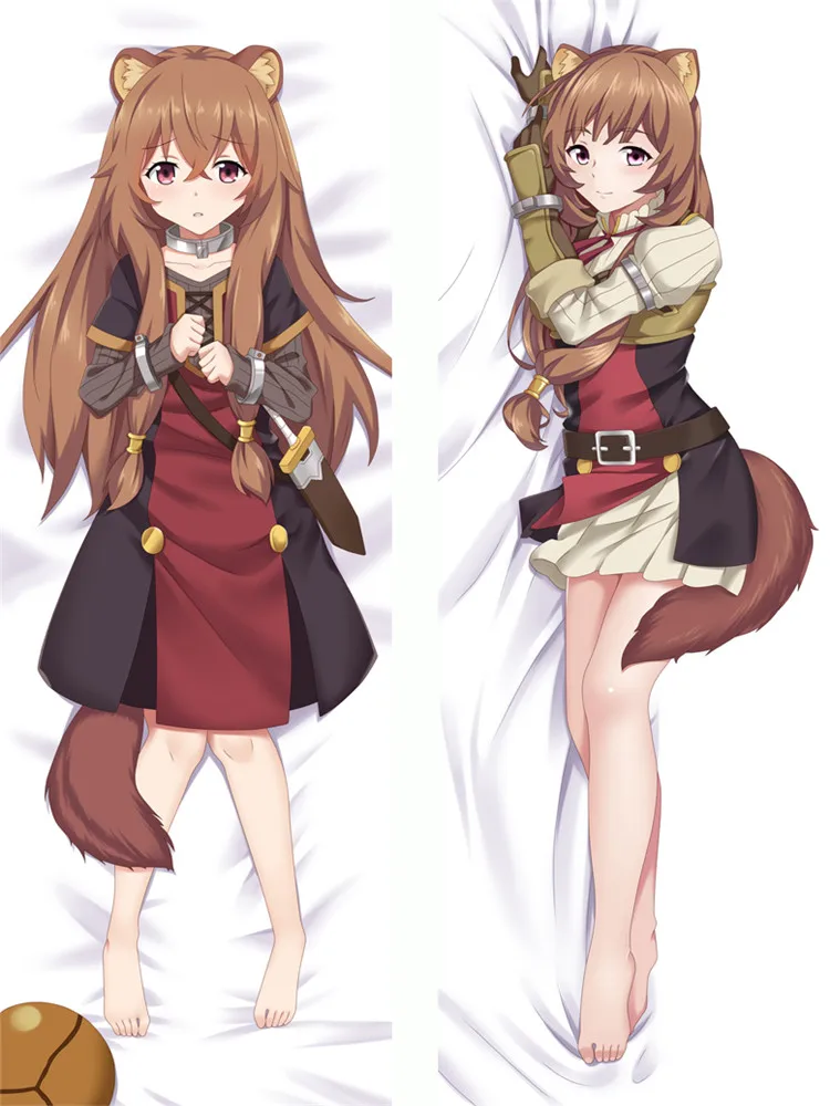 DIY Personalized Anime Dakimakura Raphtalia Pillowcase Cushion Pillow Cover Hugging Body Decorative Pillow Case Dropshipping 2