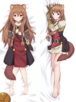 DIY Personalized Anime Dakimakura Raphtalia Pillowcase Cushion Pillow Cover Hugging Body Decorative Pillow Case Dropshipping 2