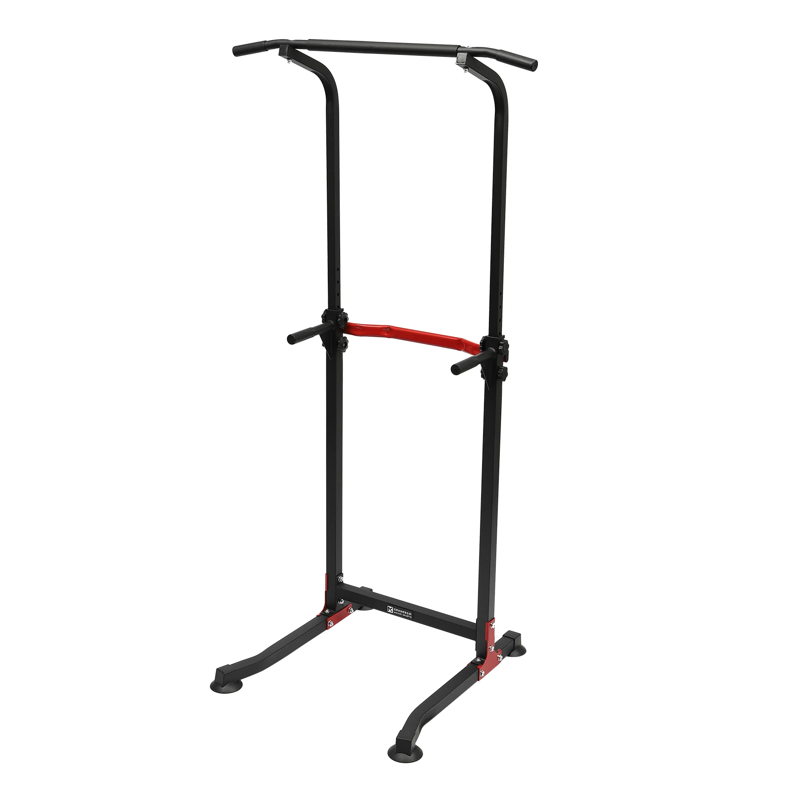Multifunktionale Dipstation Klimmzugstation mit Klemmstange Trainings-Dip-Ständer 150kg Tragfähigkeit für Büro/Fitnessraum – Detail 9