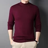 Autumn Winter Solid Color Half High Collar Bottoming Sweater Female Casual Fashion All-match Knitting Top Women Jumpers Pullover 4