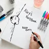 11 Colors Sharpie Paint Marker Waterproof Fine Point 1mm Permanent Art Dust-free Marker Pen Creative Doodling Writing Stationery 4