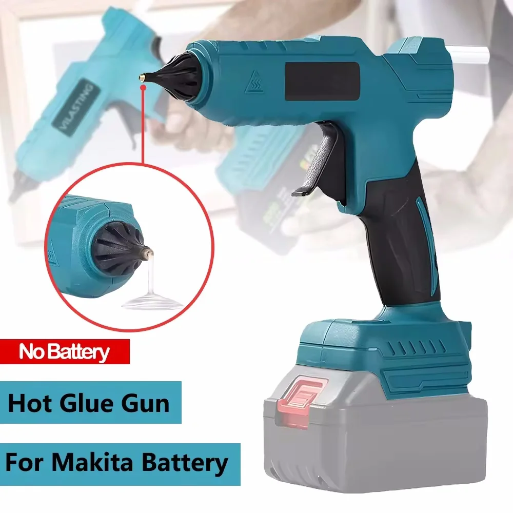Cordless Glue Gun Hot Melt Glue Gun Fit Makita 18V Battery (No battery)