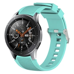 Silicone Sports Watch Replacement Wristband Strap for Amazfit GTR 47mm (Teal green A)