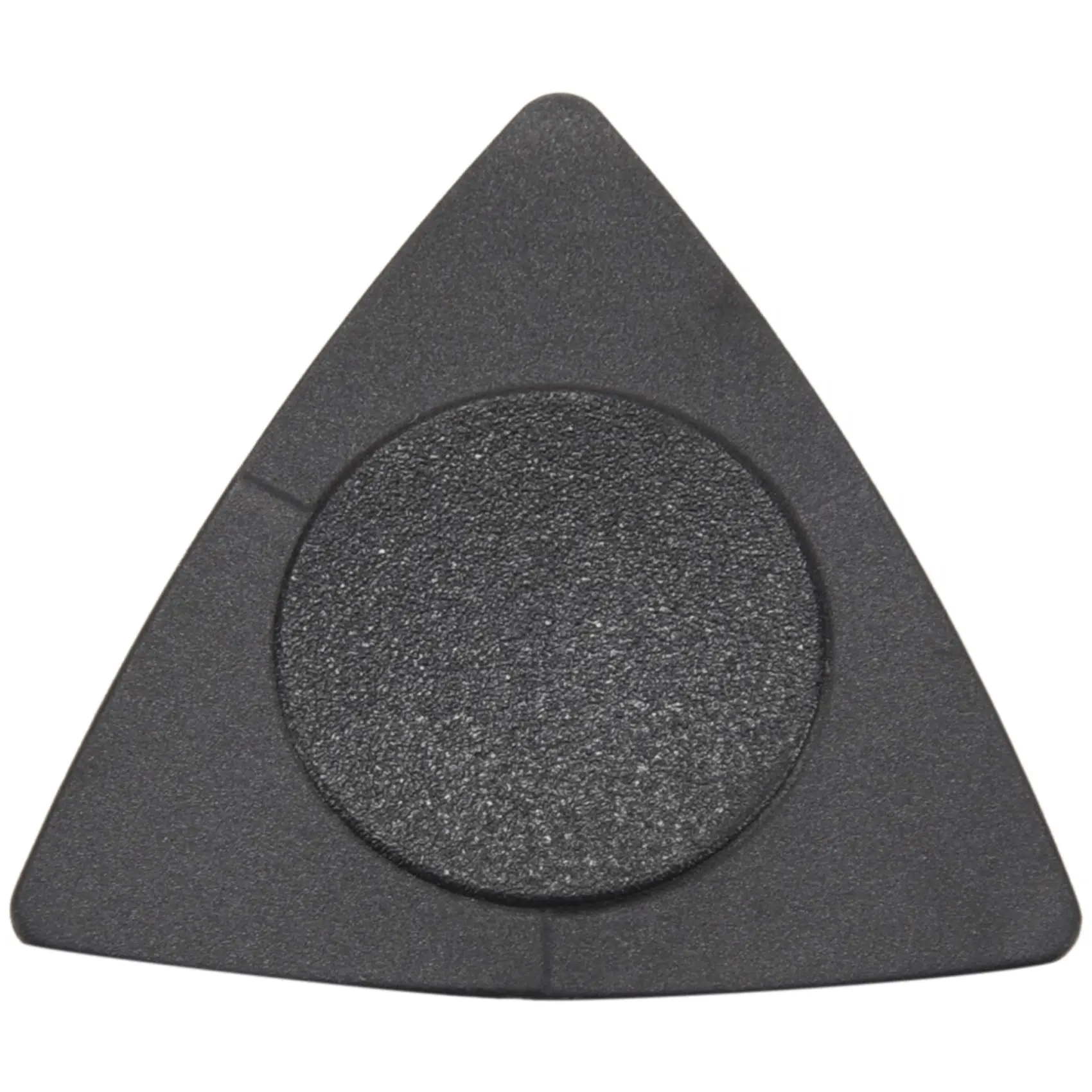 Guitar Picks 10pcs Triangle-Guitar picks 1.0 0.75 0.5 mm Thickness in PC + ABS Material Antislip Style Picks Black