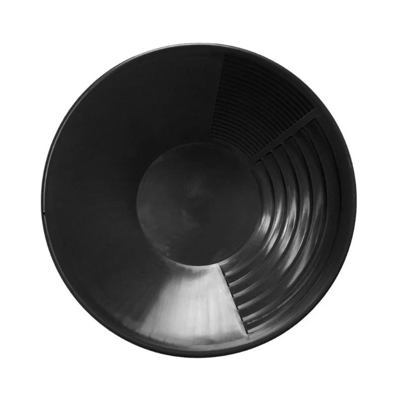 Hot Sale Plastic Gold Pan Basin Nugget Mining Pan Dredging Prospecting River Tool Wash Gold Panning Equipment 5