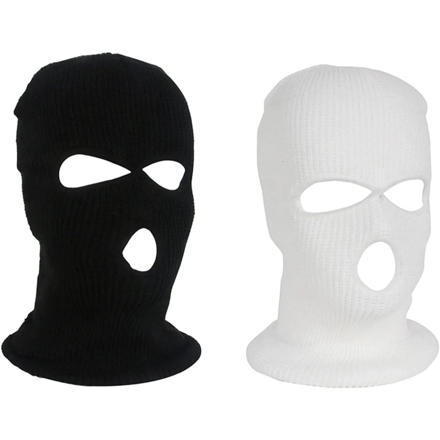 Universal For Tesla BMW Benz Nissan Car Seat Headrest Cover Balaclava 3Hole Full Cover Halloween Christmas Funny Car Decoration