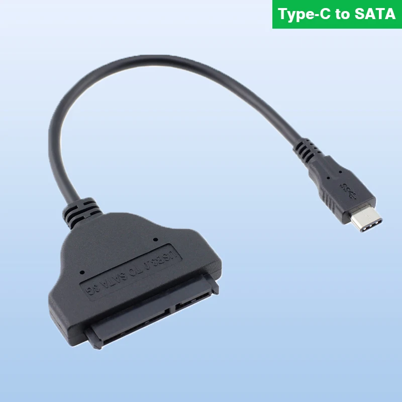 

USB 3.1 Type-c3Gbps USB-C To SATA SATAII Converter Adapter Cable 20cm OTG for 2.5 inch Hard disk driver SSD HDD 2.5" SATA