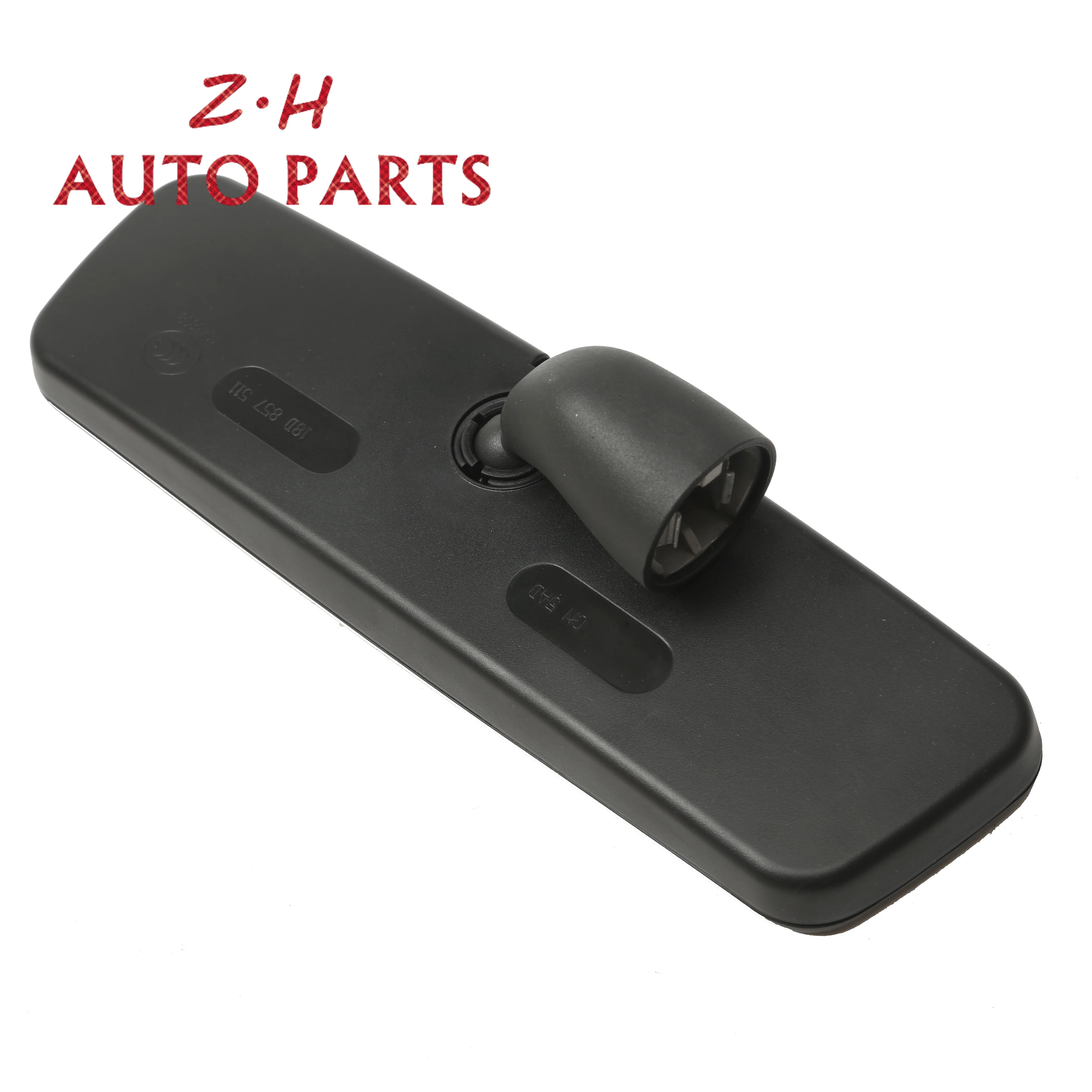 NEW Black Interior Rear View Mirror  3B0 857 511 A 9B9 For VW Jetta MK4 MK5 Passat B5 B6 Bora Polo 3C0857511D9B9 1K0857511B9B9