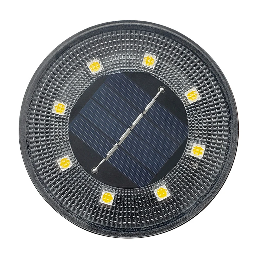 Description Picture 5 of itemIP68 Waterproof LED Outdoor Solar Power Ground Light Lighting Control Path Deck Lights Yard Driveway Lawn Garden Decoration Lamp