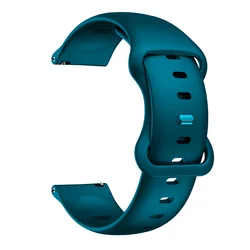 Premium Silicone Strap for Samsung Galaxy Watch - Versatile and Comfortable Band (Blue)