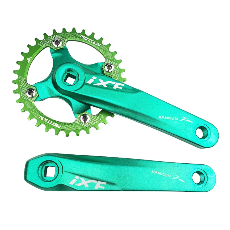 

Mountain Bike Square Hole Crank Chain Wheel 30T 32T 34T 36T 38T 170MM 104BCD Matte Surface